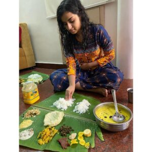 Sivaangi Krishnakumar Instagram - Onam Ashamsagal❤️