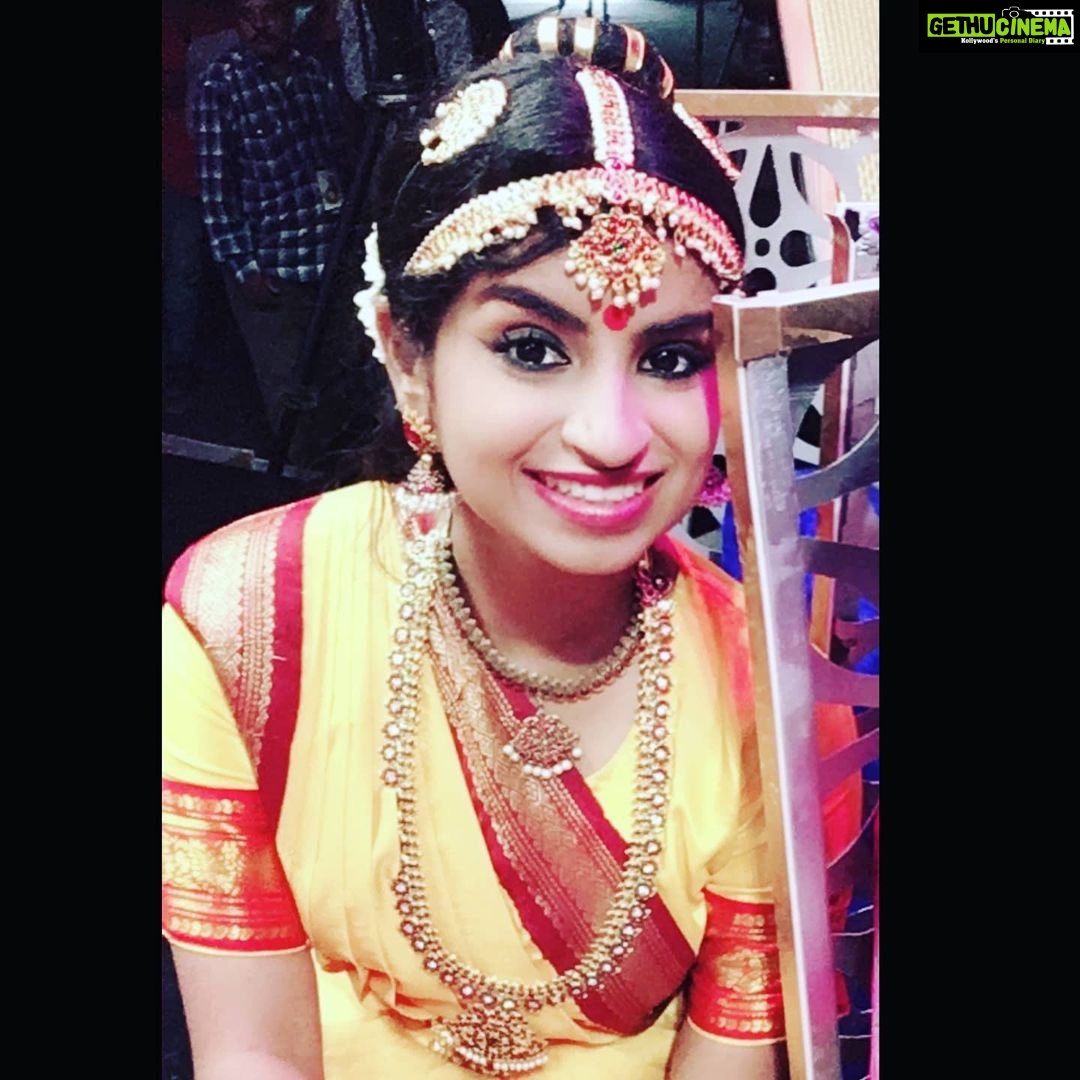 Sivaangi Krishnakumar Instagram - 👻👻👻#throwback #supersinger7 #getupround