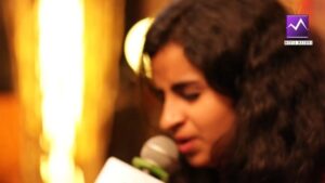 Sivaangi Krishnakumar Instagram - Happy Pongal guyss❤️❤️ Snippet from Sing with Sivaangi😁#sirukkivaasam