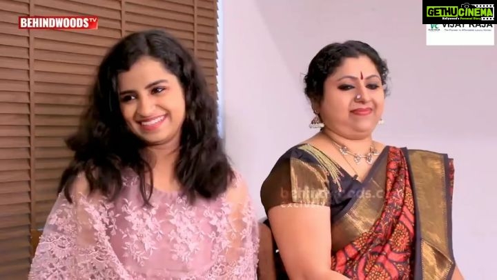 Sivaangi Krishnakumar Instagram - Do watch our behindwoods interview😛
