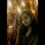 Sivaangi Krishnakumar Instagram - Vaseegara❤️ . . #harrisjayaraj #supersinger Recording: @ritesh.pillai VC:@jaison_mathew Place: @abhijeeeeeeeth