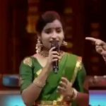 Sivaangi Krishnakumar Instagram - Entertainment 😂 . . Bloopers full video #vijaytv #sivaangi @supersinger_sivaangi_ @sivaangi_fc @sivaangi_army_ @sivaangi_fanclub @sivaangi_squadz @sivaangi_singer