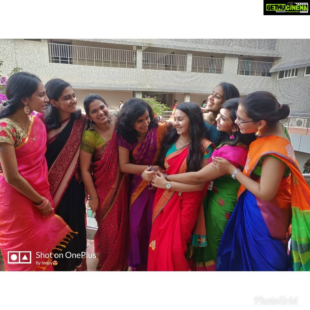 Sivaangi Krishnakumar Instagram - New fam❤️ M.O.P. Vaishnav College for Women