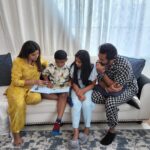 Sneha Instagram - Eid with friends who are family!!! Eid Mubarak!!! :Thank you @geetuhautecouture for this outfit. loooovvveeee it..... @prasanna_actor @asifmohdy @ashanachi @zoeetales