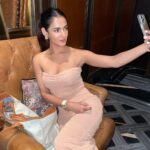 Sonal Chauhan Instagram - But first …. Lemme take a selfie 🤳 Are you obsessed with taking selfies too?? . . . . . . . . . . . . . . . . . . . . . . . . . . . . . . . . . . . . 📸 @stuti.singh #love #sonalchauhan #beauty #nakeddress #sonalchauhancloset #selfie #dress #sunday #nightout St. Regis Hotel