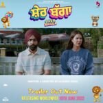 Sonam Bajwa Instagram - Trailer out Now 🦁 @ammyvirk @jagdeepsidhu3 @thindmotionfilms @nirmal.rishi5 @deepsehgal06 @kaka_kautki @baninderbunny @sameepranautofficial @urshappyraikoti @sheradhaliwal1 @navneetmisser