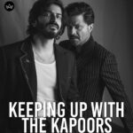 Sonam Kapoor Instagram - Like father, like son! ❤️ Love seeing you together, be it on the same screen or cover. I know how hard you guys have worked to make #Thar happen. Can’t wait ‘til it’s out! 👏🏼 Also, shoutout to @avani.rai and @kshitijkankaria! You definitely both captured their best side