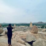 Sonu Gowda Instagram - More than 100 pics, endless blocks for the photographers, no wonder why photographers love going to hampi.. Hampi, Karnataka