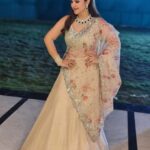 Sridevi Vijaykumar Instagram – Dream Big
Sparkle More
Shine Bright🌟
Outfit:@neerusindia 
Jewellery:@the_jewel_gallery 
#shine#sparkle#lovefordressingup#color#floral#neeru#hyderabad#lehenga#glitter#sequin#function#happymoments#picoftheday
