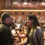 Sshivada Instagram - Meri Awaz Suno releasing world wide on May 13th😍🥰Glimpses from the audio launch event... My outfit is from @sarithajayasurya_designstudio @sarithajayasurya @meriawassuno @prajeshsen @actor_jayasurya @manju.warrier @b.rakesh.official @johnyantonyofficial @midhunvenugopal_official @badushanm #meriawazsuno #audiolaunch #event #movie #happiness #lovewhatyoudo