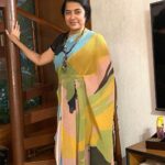 Suhasini Maniratnam Instagram - Me liking these micro pleated sarees.