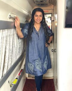 Suhasini Maniratnam Instagram - Work mode. Gorgeous gods own country. So beautiful.