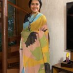 Suhasini Maniratnam Instagram - Me liking these micro pleated sarees.