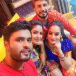 Suja Varunee Instagram - 💝 When SuShi meets PavAmir 💝 @pavani9_reddy & @amir__ads Such cutie pies…♥️ So much talent… Funloving and great to be with 🥰 God bless you both ❤️🙏 Lots of love and hugs 🤗❤️ #pavamir #pavanireddy #amir #bbjodigal #bb #bbjodigal2 #vijaytv #vijaytelevision EVP Film City