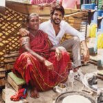 Sundeep Kishan Instagram - Telugu Land in Mumbai…🤍 Easily my favourite photoshoot to date…thank you little ones for the smiles and thank you Ravanamma for the Yummy Dosa’s 🤍 Shot by @sagarpawar14 Styled by @aarushi.jajodia @tanvishindee @ayushiamrute @amaan_makeupartist