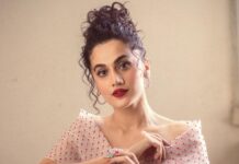 Taapsee Pannu Instagram - If @iwmbuzz awards had the “Bridgerton” theme, I was readyyyyyyyy 👗