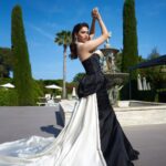 Tamannaah Instagram - Cannes 2022 🖤 Outfit - @gauriandnainika Earrings - @jaipurgems Hair and Makeup - @florianhurel Styled by - @shaleenanathani Styling assistant - @simrankumar19 Photos - @izmajlova_foto @thesingletonindia #CannesWithTheSingleton #DiscoveringPossibilitiesAtCannes Festival de Cannes