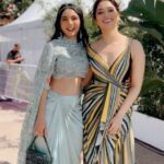 Tamannaah Instagram - What are the odds that we both showed up wearing an @amitaggarwalofficial outfit at the @festivaldecannes 💚 #IndiaAtCannes