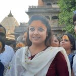 Tanushree Dutta Instagram - Today was an adventurous day!! But finally did make it to Mahakaal darshan..Freak accident on my way to temple...brake fail crash.. . Got away with just a few stitches...Jai Shree Mahakaal!