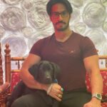 Thakur Anoop Singh Instagram – It’s always good to have my mushy ball of love 🐶  #Shadow
