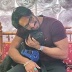 Thakur Anoop Singh Instagram – It’s always good to have my mushy ball of love 🐶  #Shadow