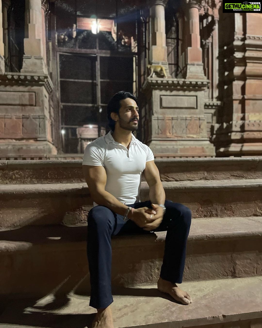 Thakur Anoop Singh Instagram - Paid a visit to Vrindavan to take blessings and got enchanted by the presence of Lord Krishna at Banke Bihari temple and shri Govind ji temple, Vrindavan!