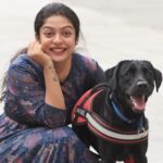 Varsha Bollamma Instagram - Hachi turns 2!! 🥺❤️ Happy birthday Hachiko! Thank you for coming into my life. Thank you for teaching me the real meaning of unconditional love. Thank you for always making me laugh❤️ To many many walks together🤗🤗❤️🐶🐶🐶 . Swipe to the last slide for some LOVE 😋🐶❤️