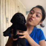Varsha Bollamma Instagram - Hachi turns 2!! 🥺❤ Happy birthday Hachiko! Thank you for coming into my life. Thank you for teaching me the real meaning of unconditional love. Thank you for always making me laugh❤ To many many walks together🤗🤗❤🐶🐶🐶 . Swipe to the last slide for some LOVE 😋🐶❤