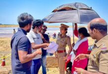 Vidhya Instagram - Scorching summer heat🌞🥵😎Had a wonderful time working with Director Somnath and team🤗🤍 #behindthescenes #aboutlastweek Mahabalipuram, Tamil Nadu, India