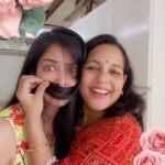 Vidisha Instagram - And in this world, she’s my world! Tried this effect from B612 App > Effects > New > Mothers day. #B612 #B612India #B612MothersDay @b612.india #mothersday #motheranddaughter #love #bonding