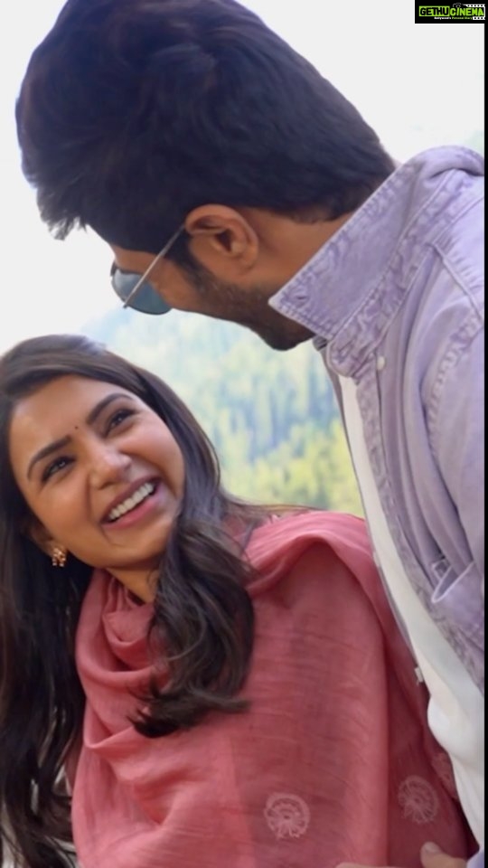 Vijay Deverakonda Instagram - We are touched by the overwhelming Love. We will bring all this love onto the Big screen this Christmas - Newyears π Meanwhile, here is our Title track that you love β¨ #Kushi Dec 23 worldwide release. Telugu - Tamil - Kannada - Malayalam @mythriofficial @shivanirvana621 @heshamabdulwahab