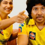 Vijayalakshmi Instagram - #ad I love how our each CSK member has a different flavor of their own. Speaking of flavours, I also have the perfect match time partner - @brookebond3roses. The delectable taste and irresistible aroma - all I need while cheering for CSK, #IdhuNammaTea and IdhuNammaTeam! @chennaiipl