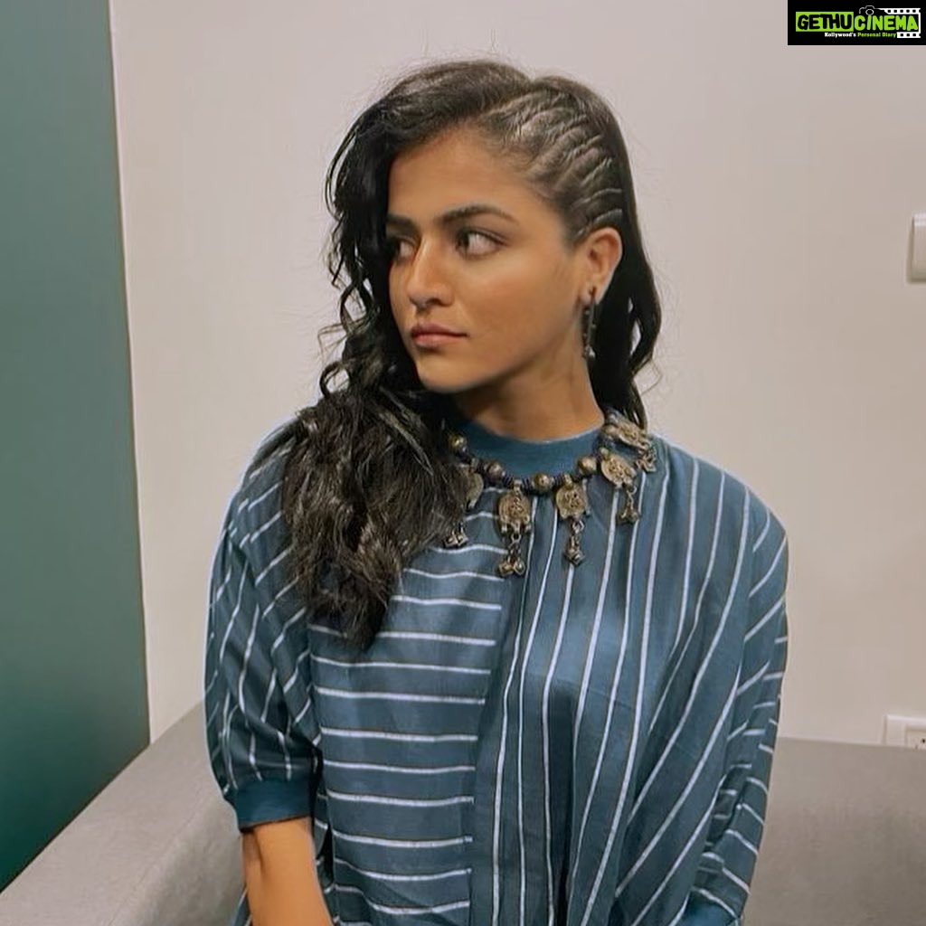 Wamiqa Gabbi Instagram - The one you are looking for is you 🤍 #Osho Outfit - @twirl_around_world Earrings - @the_bling_girll Rings - @the_bling_girll @twylatreasures Styled by - @twofoldstyles Make up by - @beautybyradhika Hair by - @sunitanadkar_hairstylist Shot by - @mayurnarangikar