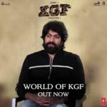 Yash Instagram – Watch how the grand visuals came to life in this exclusive behind the scenes video. Enter the world of #KGF! (Link in Bio)
#4DaysToGo

@ritesh_sid @faroutakhtar @hombalefilms @excelmovies @srinidhi_shetty @VKiragandur #PrashanthNeel #AAFilms @tseries.official