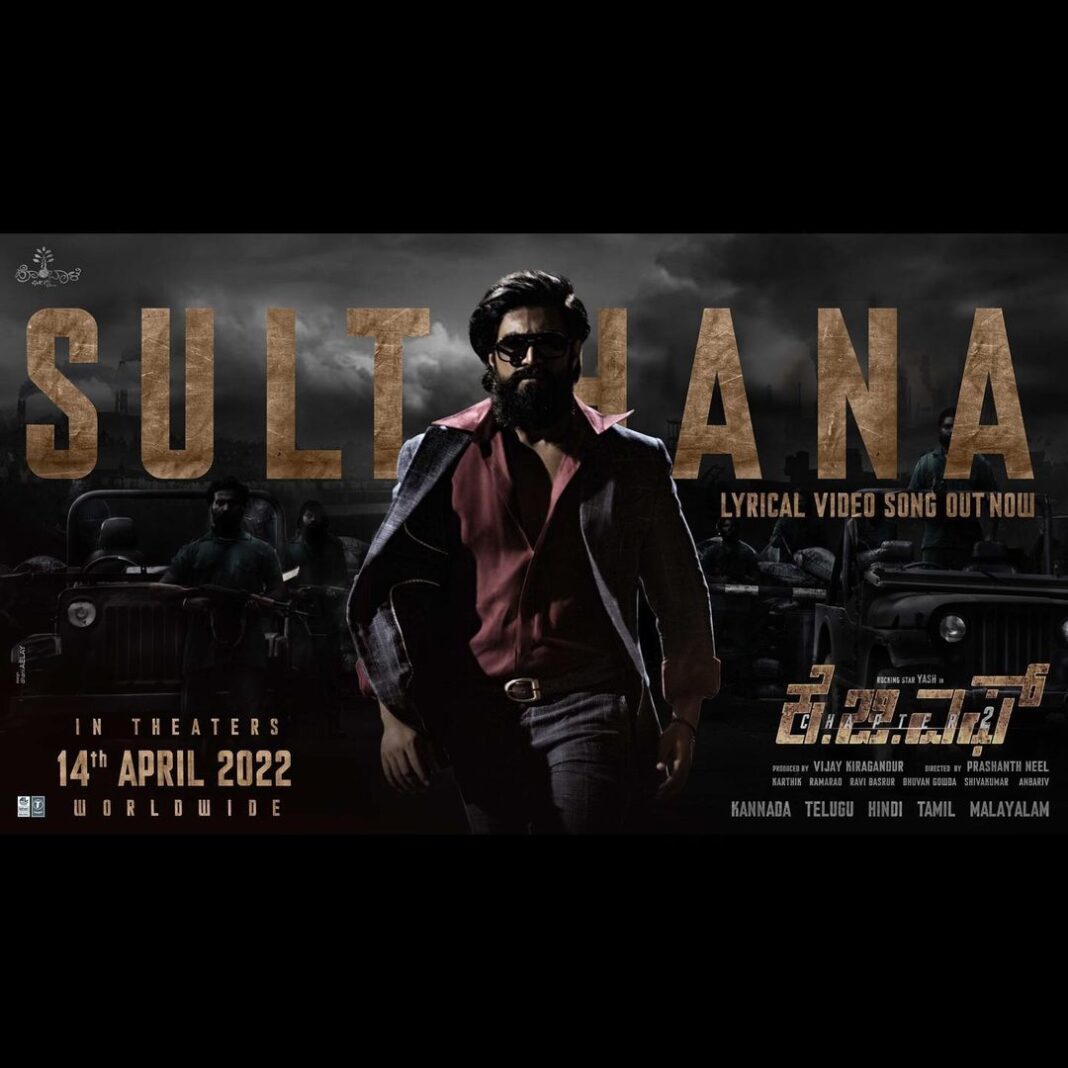 Yash Instagram - The ones who change their destiny, change the world! Sulthana Out Now! Link in Bio #Sulthana #Sulthan #KGFChapter2 #KGF2onApr14 @prashanthneel @vkiragandur @hombalefilms @hombalegroup @duttsanjay @officialraveenatandon @joinprakashraj @srinidhi_shetty @bhuvanphotography @shivakumarart @karthik_krg @excelmovies @faroutakhtar @ritesh_sid #AAFilmsIndia @vaaraahicc @prithvirajproductions @dreamwarriorpictures @k.v.ramarao @shanker_ramakrishnan @krgstudios @krg_connects @sillymonksnt @divomovies @kirtan.nadagouda @dhaniaelay @laharimusic @zeekannada @zeetelugu @zeetamizh @zeekeralam @kaanistudio @mrtmusicofficial