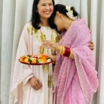 Yuvika Chaudhary Instagram – Moms are perhaps the most selfless people in the world. One cannot begin to count the sacrifices they make to ensure their kids’ happiness and well-being. However, their softness is not to be taken for granted. For they can do anything to protect their children from evil or harm.  I m blessed with two moms 🧿  thank you god 🙏🏻