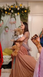 Yuvika Chaudhary Instagram - U left us too soon buddy , I can’t sink in 💔 RIP 🙏🏻 thank you for coming in our life 🙏🏻 om shanti