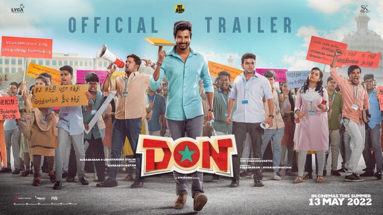 Don – Official Trailer | Sivakarthikeyan, Priyanka Mohan | Anirudh | Cibi