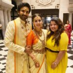 Aadhi Pinisetty Instagram - Another major shoutout to @thakkar.reema & her fab team @spizeweddingsandevents 🥰 The team that took away all our stress & didn’t let us feel the pressure of anything at all. By planning our entire event they made us & our guests feel so special ✨ They say “planning a wedding is a task” but with the Spize team everything just magically falls in place at the right time 😊 Their crisis management is the most commendable as it was pursued with utmost care, back up plans & tons of ideas. Kudos to the entire team for all their hard work.❤️