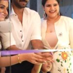 Aadhi Pinisetty Instagram - How pawfect is this! 😍 Congratulations @madhuneha_88 and #Shuba on the launch of @floofnco's flagship store ! Wishing you all the best on this venture!! More to come 🎉🎉