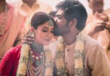 Aari Instagram - Wishing #Nayanthara & @wikkiofficial a very happy married life, May the years ahead be filled with love and joy. ❤️