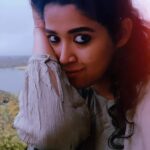 Abhirami Suresh Instagram - When pain brings you down, don't be silly, don't close your eyes and cry, you just might be in the best position to see the sun shine. Alanis Morissette