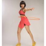 Adah Sharma Instagram - If you like it then you should have put a RING on it 😉,,, uh uh oh uh uh oh uh uh oh , , Cover girl for @krunch_today 📸 @faizialiphotography Hair @snehal_uk Styled by @juhi.ali Wearing @myriad_activewear @skechersindia , , , , #hula #hulahoop #100YearsOfAdahSharma #adahsharma #TheKindOfRingIWouldLikePutOnMe