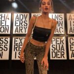 Aditi Arya Instagram - Boston got me wearing, for the second time ever, these pants that were bought 7 years ago. The Quin