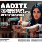 Aditi Sudhir Pohankar Instagram - It’s rainy season and I have been showered with so much love ! Thank you so much for all this love and appreciation, just motivates me to gear up to do better. @gulfnews @tabloid @netflix_in . . . #aaditipohankar #love #she #happy #gulf #instagood #dubai