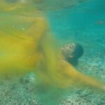 Ahana Kumar Instagram – down below the world so beautiful , like a fish-fairy in the sea … 🐠💫

Shot by @nimishravi 🐋

Wearing @ahamboutique … 🌻 Arabian Sea