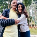 Aishwarya Sakhuja Instagram - They say, Daughters are Father's reflection. And I totally agree with it. My father is not only my superhero but also my teacher and a dear friend. The values that I have today, are a priceless gift from him!! From holding his hand and growing up to holding his hand as he is growing old!! Love you Pappa... And Happy Father's Day to my Dad as well as all the fathers out there!! ❤️ . . . #fathersday #fatherslove #happyfathersday #love #instalove #potd #goodvibes #happyvibes #aishwaryasakhuja