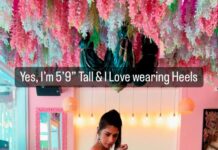 Aishwarya Sakhuja Instagram - For years people have been complimenting me on my height and I love it all. But every now and then I am also told that since I’m tall I should avoid wearing heels because it makes the other people around feel short-er😂 I respond to it by wearing higher heels the next time I meet them🤪🤪🤪 . . . #feelkaroreelkaro #feelitreelit #tallgirls #heels #heelsaddict #reels #reeling #reelsinstagram #instagood #aishwaryasakhuja