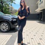 Akanksha Puri Instagram - Stand Up, Stand tall , Stand Out 💗😈 #beingme #akankshapuri #❤️ . Outfit @nan.thelabel Styled by @styleitupwithraavi Footwear @dior