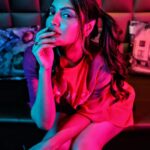 Akanksha Puri Instagram - Slaying it 🔥 . . #latepost #slay #fashion #photoshoot #beauty #style #me #girlswithtattoos #photooftheday #picoftheday #instagram #instagood #goodvibes #fitness #love #trending #happy #smile #fun #beingme #akankshapuri #❤️ Photograher @aashkapatelphotographyy Location @courtyardmumbai Mua - @riyamishra_makeupartist Hairstylist - @makeoversbydhruvidoshi